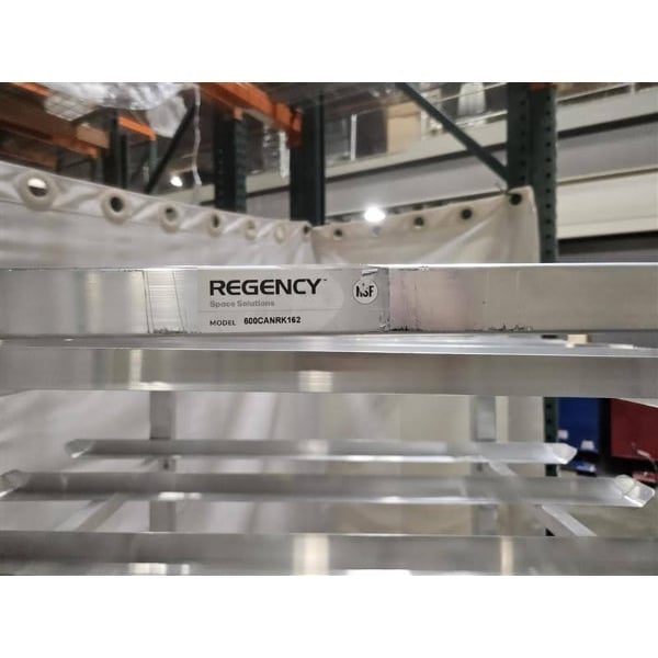 Scratch and Dent Regency Full Size Stationary Aluminum Can Rack for #10 and #5 Cans
