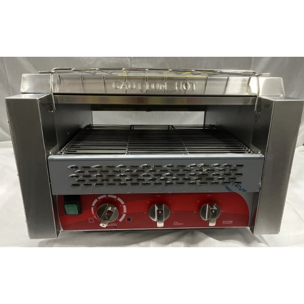 Scratch and Dent Avantco T3600D Commercial 14 1/2" Wide Conveyor Toaster with 3" Opening - 240V, 3600W, 1200 Slices per Hour