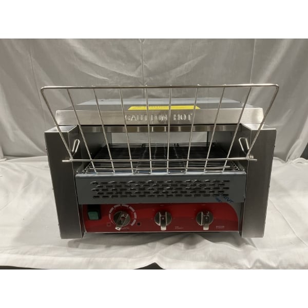 Scratch and Dent Avantco T3600D Commercial 14 1/2" Wide Conveyor Toaster with 3" Opening - 240V, 3600W, 1200 Slices per Hour