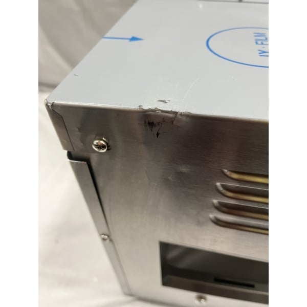 Scratch and Dent Avantco T3600D Commercial 14 1/2" Wide Conveyor Toaster with 3" Opening - 240V, 3600W, 1200 Slices per Hour