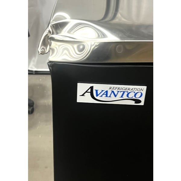 Scratch and Dent Avantco UDD-2-HC Triple Tap Kegerator Beer Dispenser - Black, (2) 1/2 Keg Capacity