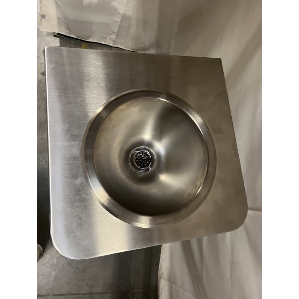 Scratch and Dent Ex-Cell Kaiser LD-10 SS 10 Gallon Stainless Steel Rectangular Liquids Disposal Receptacle