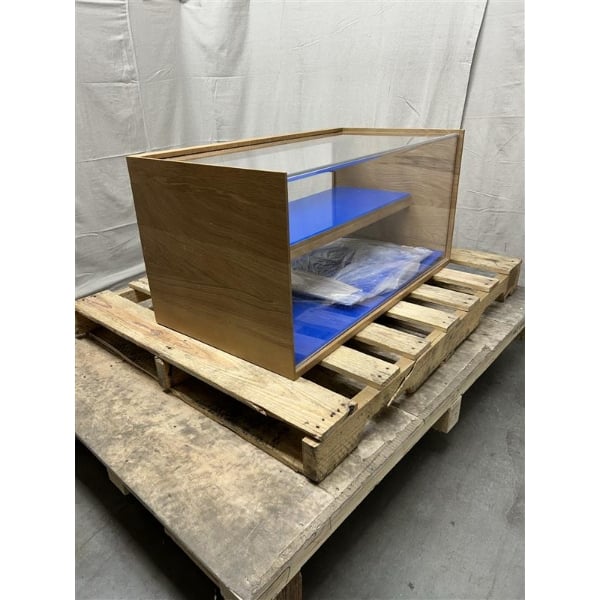 Scratch and Dent Cal-Mil Camden 36" x 20" x 18" 2-Tier Bakery Display Case 22914-115