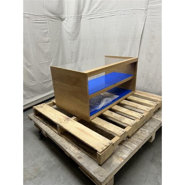 Scratch and Dent Cal-Mil Camden 36" x 20" x 18" 2-Tier Bakery Display Case 22914-115