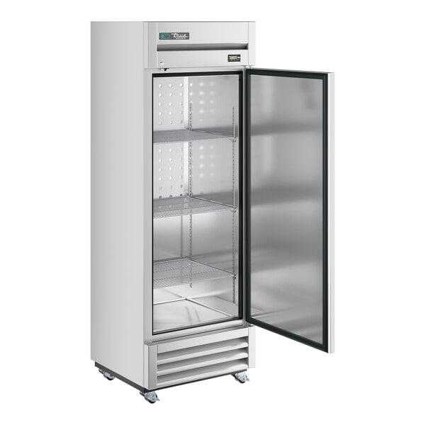 Scratch and Dent True T-19-HC 27" One Section Solid Door Reach-In Refrigerator