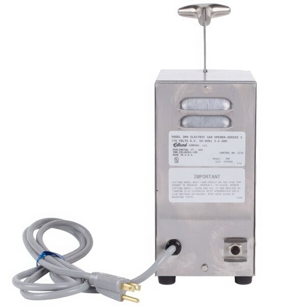 Scratch and Dent Edlund 266 Single-Speed Tabletop Electric Can Opener - 115V