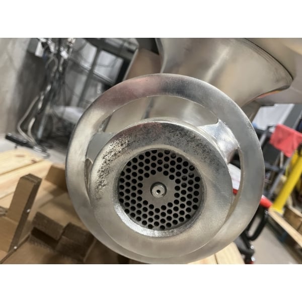 Scratch and Dent ProCut KG-22-W #22 Electric Meat Grinder with Cast Iron Headstock - 110V, 1 hp