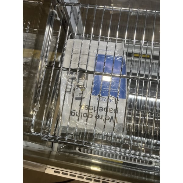 Scratch and Dent Avantco BCC-48-HC 48" White Refrigerated Countertop Bakery Display Case with LED Lighting