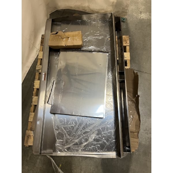 Scratch and Dent Cooking Performance Group GM-CPG-48-NL 48" Gas Countertop Griddle with Manual Controls - 120,000 BTU