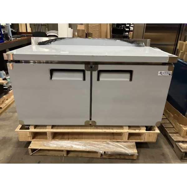 Scratch and Dent Avantco AWT-60F 60" Worktop Freezer with 3 1/2" Backsplash