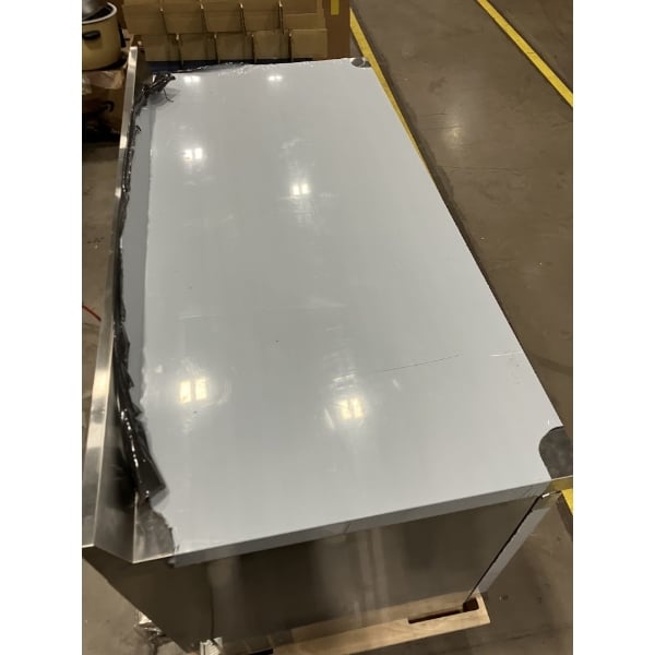 Scratch and Dent Avantco AWT-60F 60" Worktop Freezer with 3 1/2" Backsplash