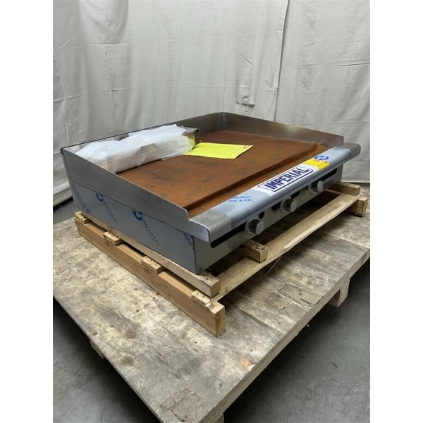 Scratch and Dent Imperial Range ITG-36LP 36" Countertop Thermostatically Controlled Liquid Propane Griddle - 90,000 BTU