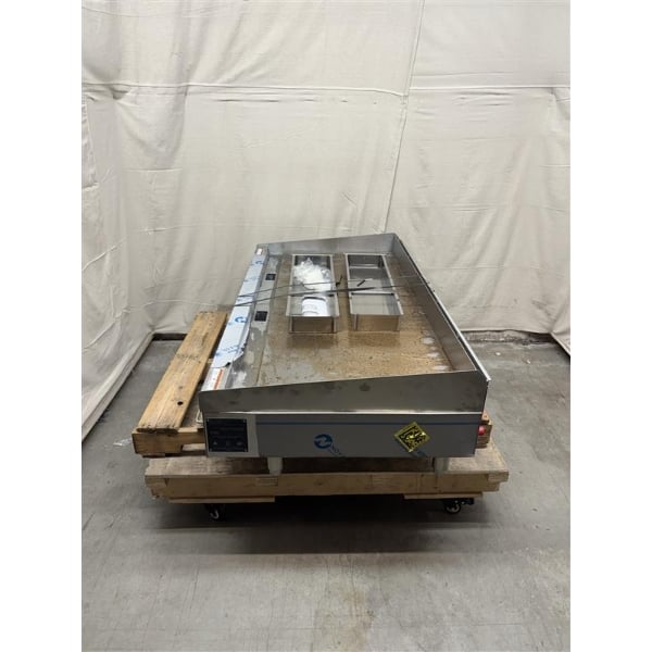 Scratch and Dent Vulcan MSA-60-101 60" Countertop Natural Gas Griddle with Snap-Action Thermostatic Controls - 135,000 BTU