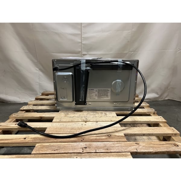 Scratch and Dent Solwave Stackable Commercial Microwave with Large 1.2 cu. ft. Interior and Push Button Controls - 1,200W, 120V