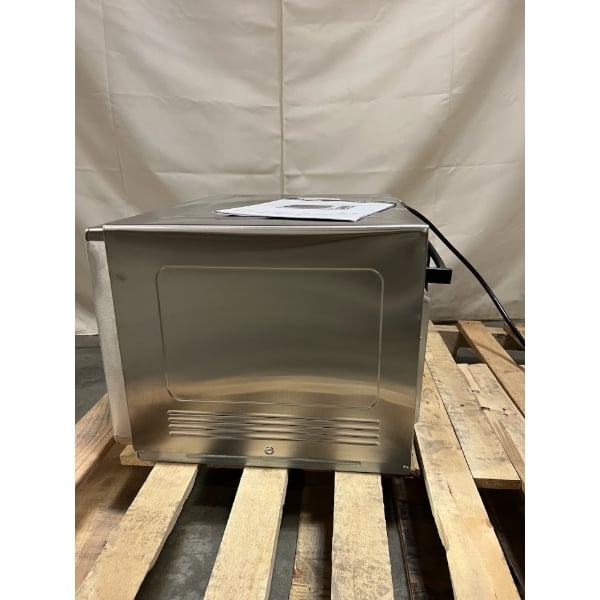 Scratch and Dent Solwave Stackable Commercial Microwave with Large 1.2 cu. ft. Interior and Push Button Controls - 1,200W, 120V