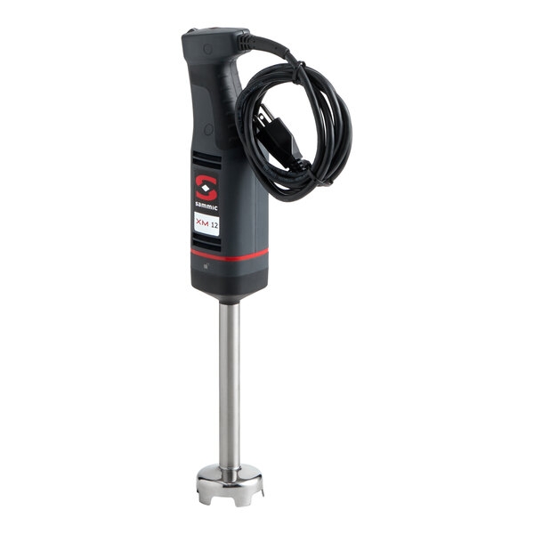 Scratch and Dent Sammic XM-12 9" Variable Speed Immersion Blender - 1/3 HP