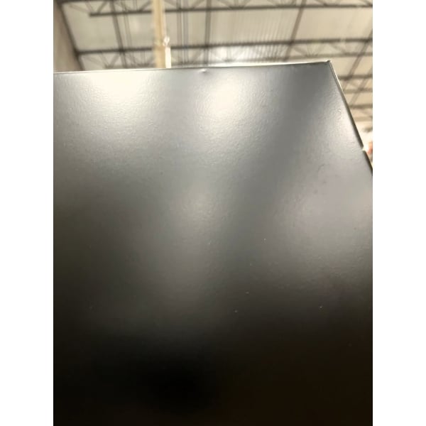 Scratch and Dent Avantco GDC-12F-HC 27" Black Swing Glass Door Merchandiser Freezer with LED Lighting