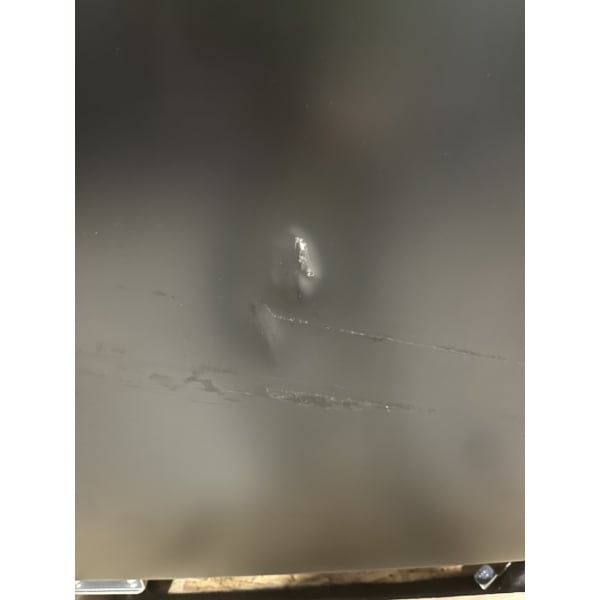 Scratch and Dent Avantco GDC-12F-HC 27" Black Swing Glass Door Merchandiser Freezer with LED Lighting