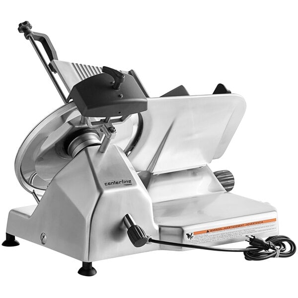 Scratch and Dent Centerline by Hobart EDGE14 14" Manual Meat Slicer - 1/2 hp