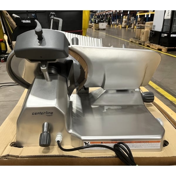 Scratch and Dent Centerline by Hobart EDGE14 14" Manual Meat Slicer - 1/2 hp