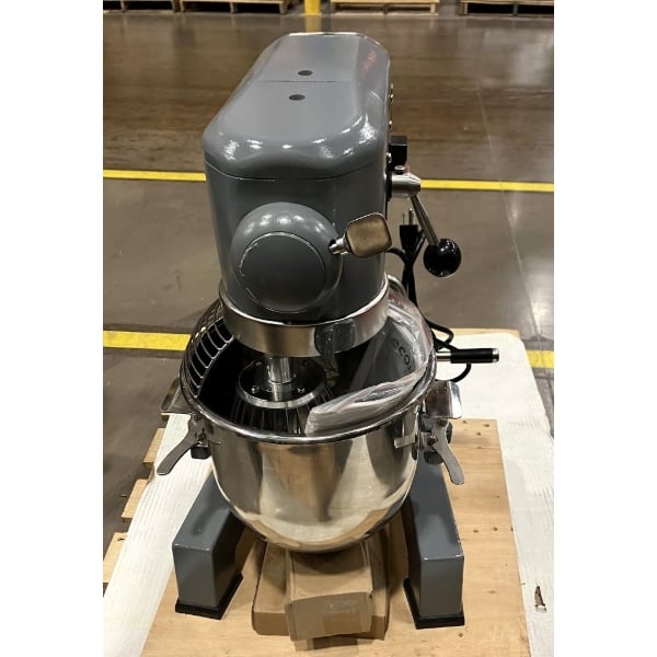 Scratch and Dent Ecoline by Hobart EMM10-1STD 10 Qt. Planetary Stand Mixer with Guard & Standard Accessories - 120V, 3/4 hp