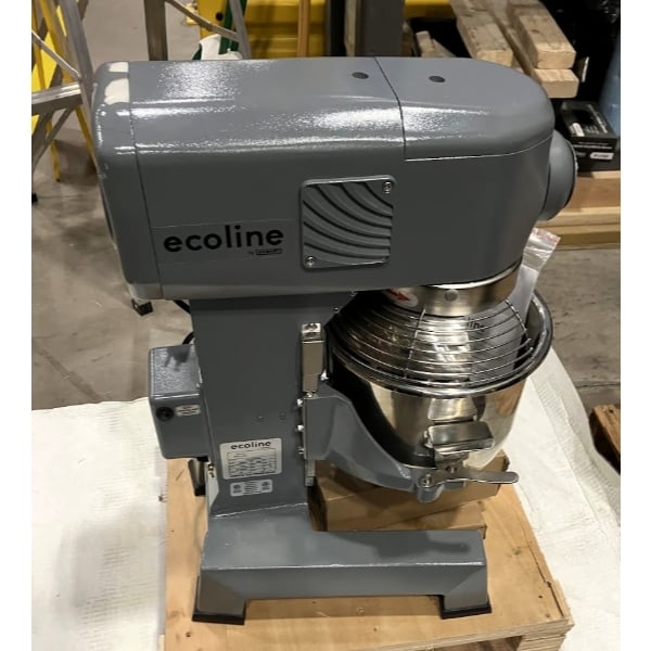 Scratch and Dent Ecoline by Hobart EMM10-1STD 10 Qt. Planetary Stand Mixer with Guard & Standard Accessories - 120V, 3/4 hp