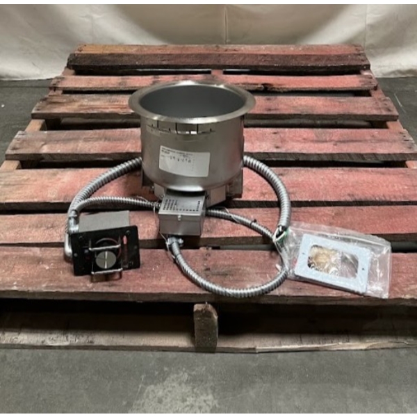 Scratch and Dent Hatco HWB-7QT 7 Qt. Single Drop-In Round Heated Soup Well - 120V