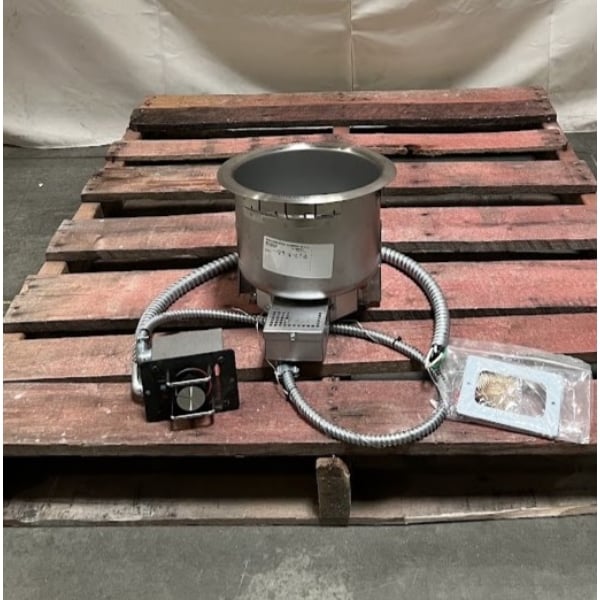 Scratch and Dent Hatco HWB-7QT 7 Qt. Single Drop-In Round Heated Soup Well - 120V