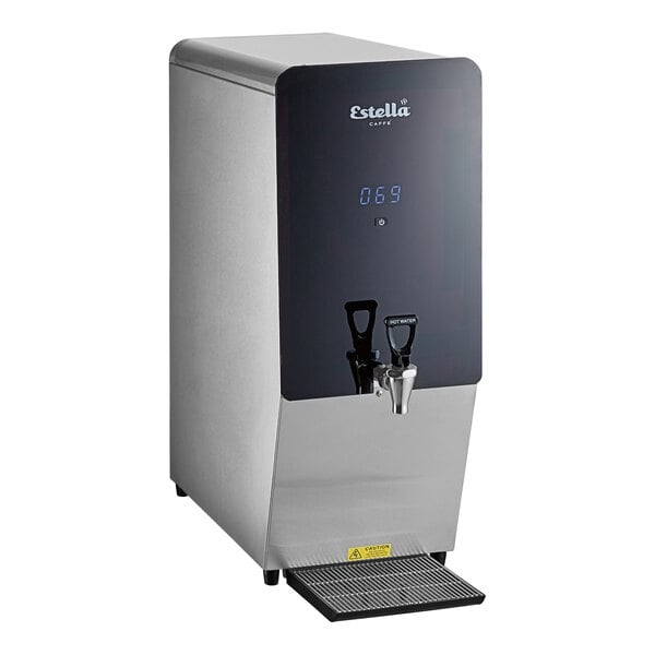 Scratch and Dent Estella Caffe HWDD5 5 Gallon Tap-Operated Digital Hot Water Dispenser - 120V, 1,500W
