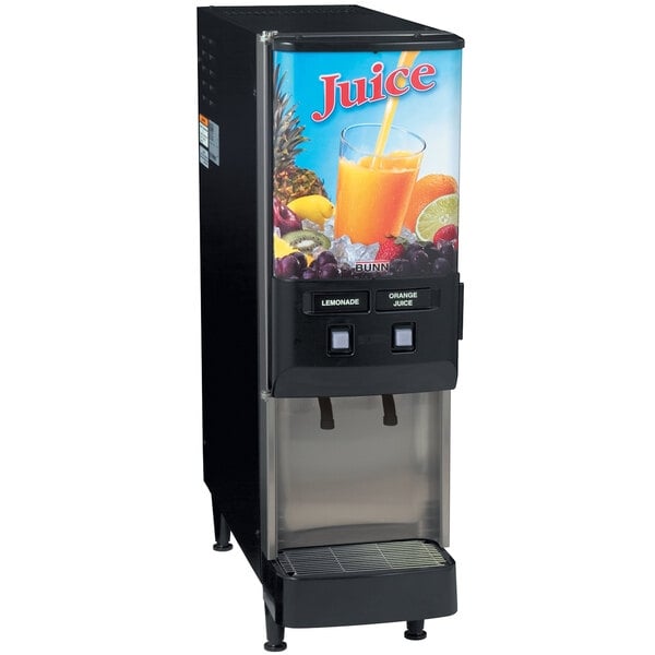 Scratch and Dent Bunn 37900.0001 JDF-2S 2-Flavor Cold Beverage Juice Dispenser - 120V