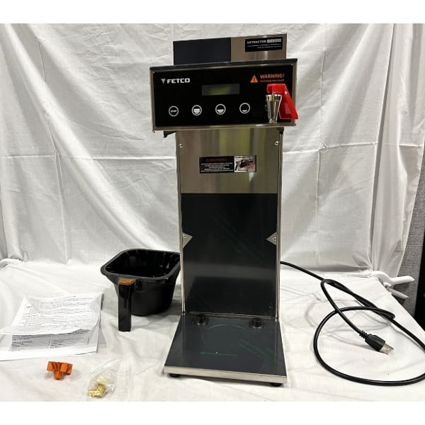Scratch and Dent Fetco CBS-1221 Automatic Airpot Coffee Brewer with Large Plastic Brew Basket - 120V, 1,800W
