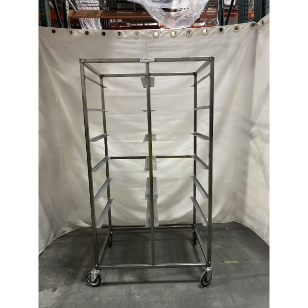 Scratch and Dent Channel 512LS Stainless Steel Lug Rack - 12 Lug Capacity