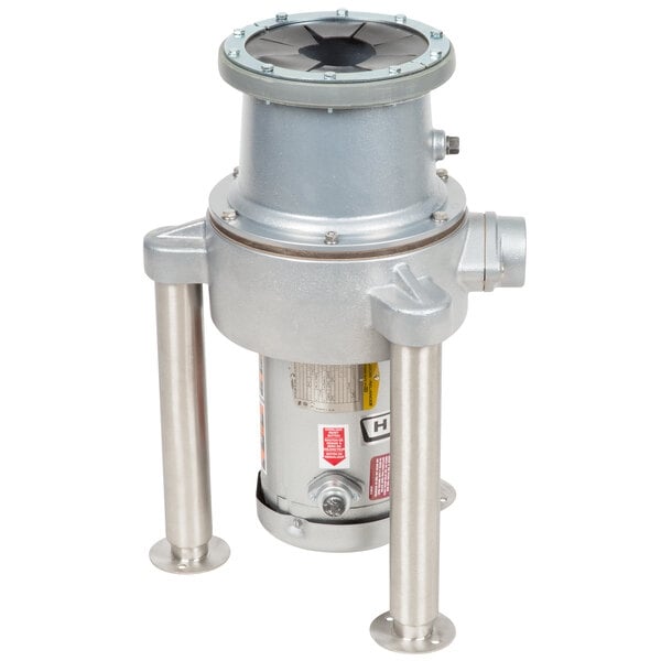 Scratch and Dent Hobart FD4/150-1 Commercial Garbage Disposer with Adjustable Flanged Feet - 1 1/2 hp, 208-230/460V