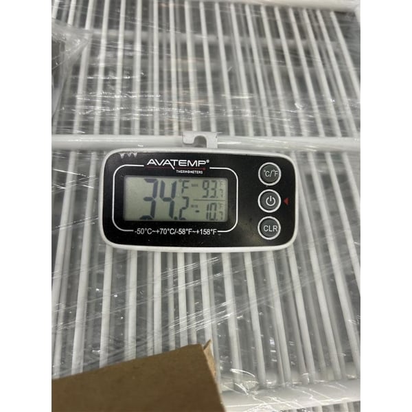 Scratch and Dent Beverage-Air MT53-1-SDW 54" Marketeer Series White Refrigerated Glass Door Merchandiser with LED Lighting