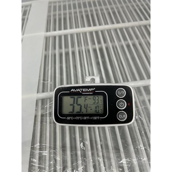 Scratch and Dent Beverage-Air MT53-1-SDW 54" Marketeer Series White Refrigerated Glass Door Merchandiser with LED Lighting