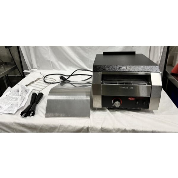Scratch and Dent Hatco TQ-10 Toast Qwik Conveyor Toaster - 2" Opening, 208V