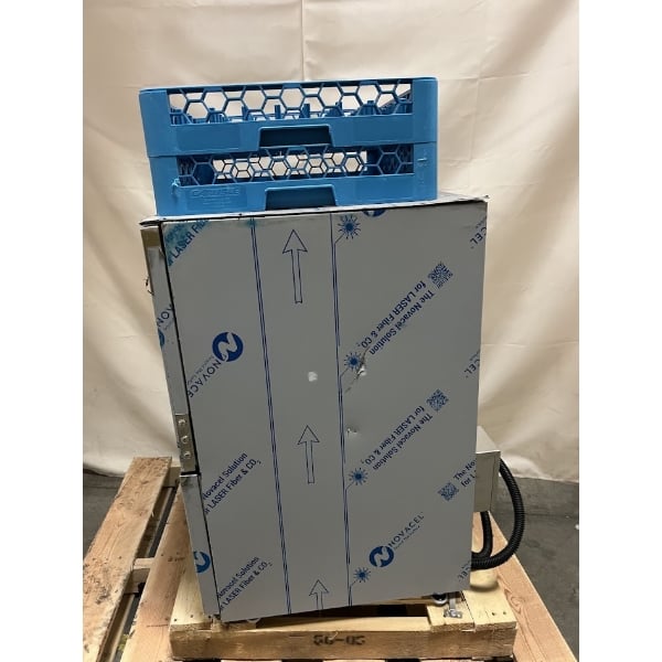 Scratch and Dent Noble Warewashing UH30-E Energy Efficient High Temp Undercounter Dishwasher - 208/230V