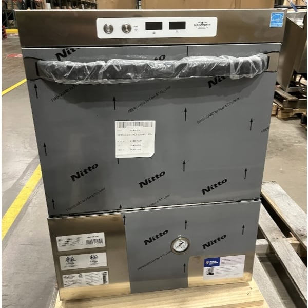 Scratch and Dent MainStreet Equipment HTUC High-Temperature Undercounter Dishwasher - 208V/240V, 1 Phase