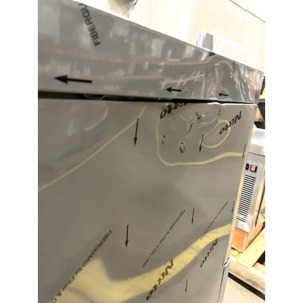 Scratch and Dent MainStreet Equipment HTUC High-Temperature Undercounter Dishwasher - 208V/240V, 1 Phase