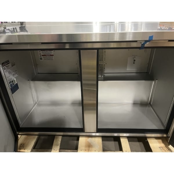 Scratch and Dent True TWT-48-HC 48 3/8" Worktop Refrigerator with 3 9/16" Backsplash