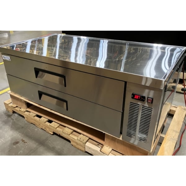 Scratch and Dent Avantco CBE-60-HC 60" 2 Drawer Refrigerated Chef Base