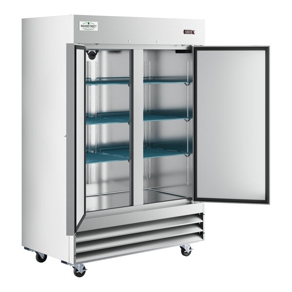 Scratch and Dent MainStreet Equipment BMR-49-R 54" Solid Door Reach-In Refrigerator