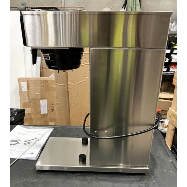 Scratch and Dent Bunn 23001.0006 CWTF15-APS Automatic Airpot Coffee Brewer with Hot Water Faucet - 120V, 1,370W