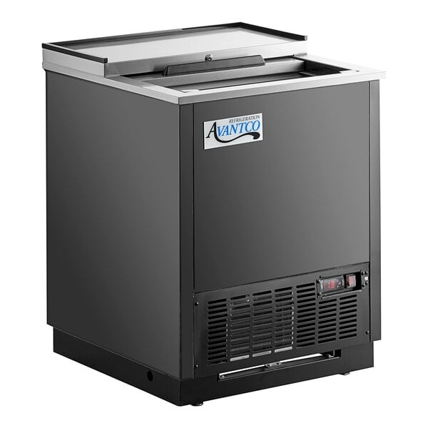 Scratch and Dent Avantco GF25-HC 26" Black Glass Froster / Plate Chiller - 115V