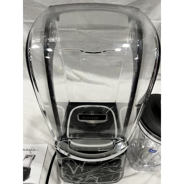 Scratch and Dent AvaMix Apex HBX2000 64 oz. 3 1/2 hp Programmable Commercial Blender with Touchpad and Sound Enclosure - 120V