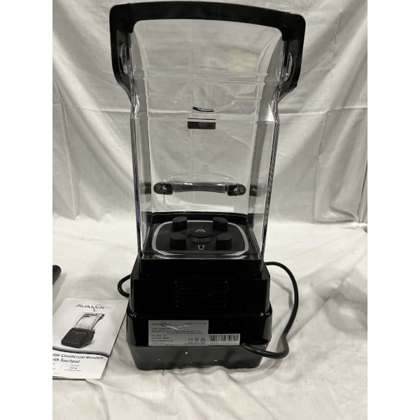 Scratch and Dent AvaMix Apex HBX2000 64 oz. 3 1/2 hp Programmable Commercial Blender with Touchpad and Sound Enclosure - 120V