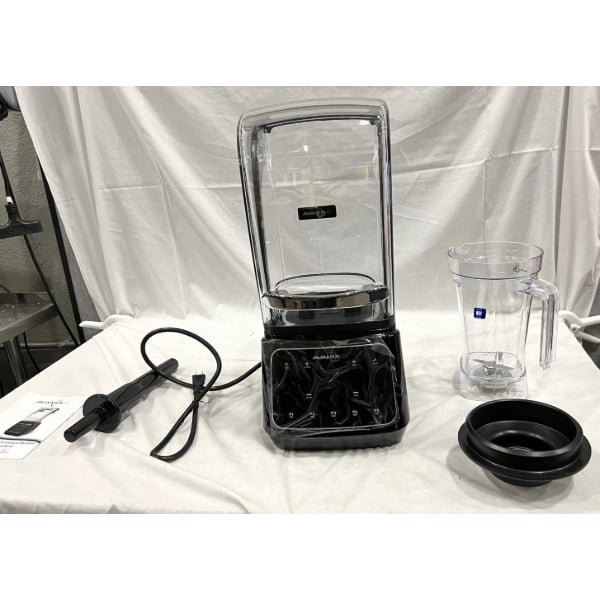 Scratch and Dent AvaMix Apex HBX2000 64 oz. 3 1/2 hp Programmable Commercial Blender with Touchpad and Sound Enclosure - 120V