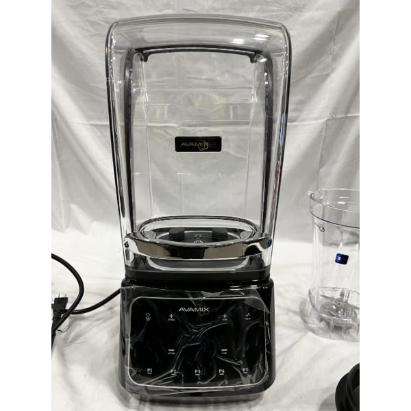 Scratch and Dent AvaMix Apex HBX2000 64 oz. 3 1/2 hp Programmable Commercial Blender with Touchpad and Sound Enclosure - 120V