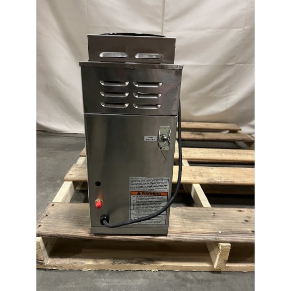 Scratch and Dent Bunn 12950.0217 CWTF15-3 Automatic 12 Cup Coffee Brewer with 2 Upper Warmers, 1 Lower Warmer, and Stainless Steel Funnel - 120V