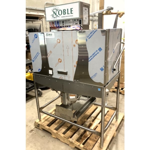 Scratch and Dent Noble Warewashing II Double Rack Low Temperature Dishwasher - 115V